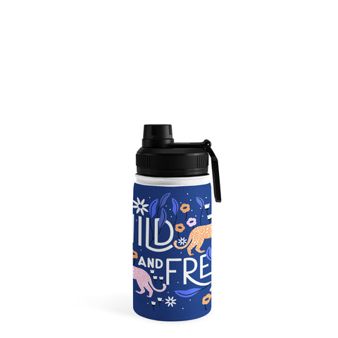 Insvy Design Studio Wild and Free I Water Bottle