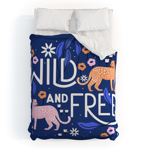 Insvy Design Studio Wild and Free I Comforter