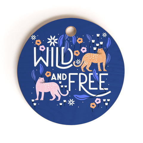 Insvy Design Studio Wild and Free I Cutting Board Round
