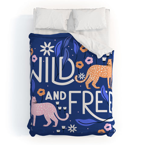 Insvy Design Studio Wild and Free I Duvet Cover
