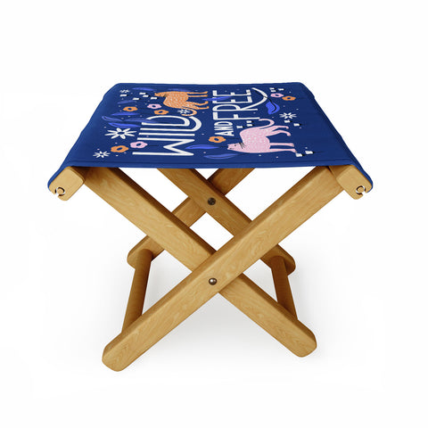 Insvy Design Studio Wild and Free I Folding Stool