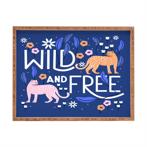 Insvy Design Studio Wild and Free I Rectangular Tray