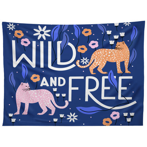 Insvy Design Studio Wild and Free I Tapestry