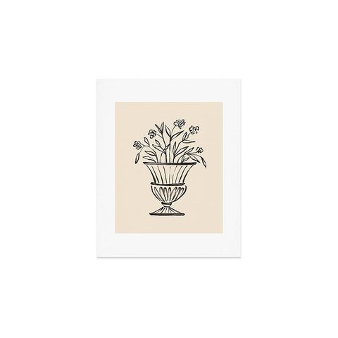 Intemporalis Garden Pot Antique Vase Flower Art Print