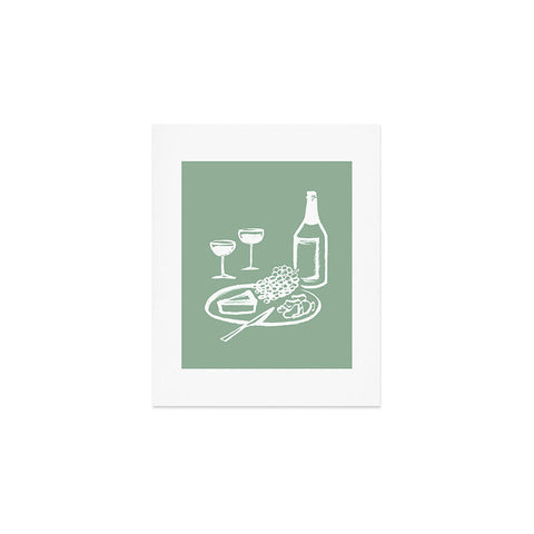 Intemporalis Wine and Cheese Aperitivo Art Print