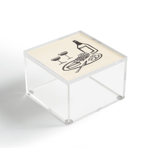 Intemporalis Wine and Cheese Aperitivo BW Acrylic Box