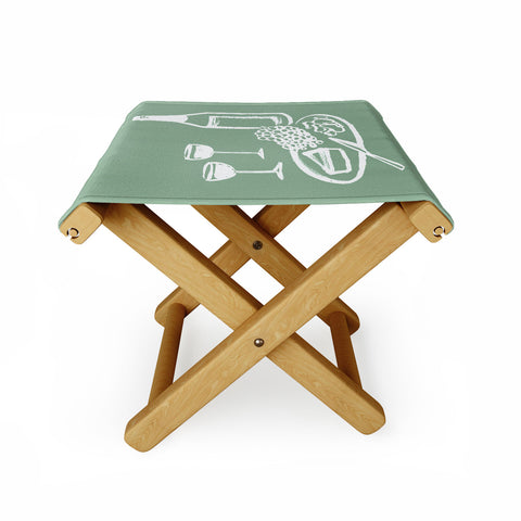 Intemporalis Wine and Cheese Aperitivo Folding Stool
