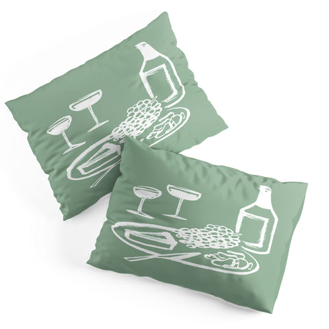Intemporalis Wine and Cheese Aperitivo Pillow Shams