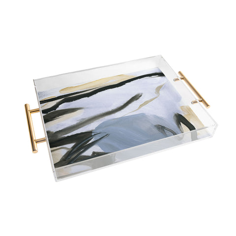 Iris Lehnhardt abstract and minimal 2 Acrylic Tray
