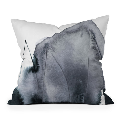 Iris Lehnhardt abstract form Outdoor Throw Pillow