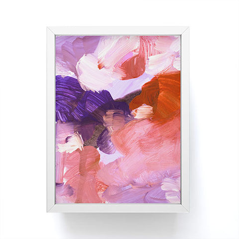 Iris Lehnhardt abstract painting V Framed Mini Art Print