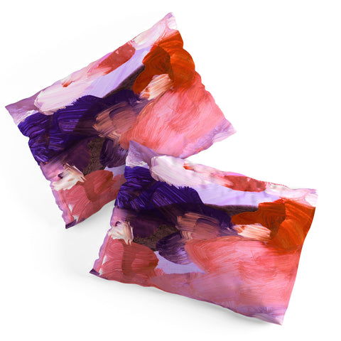 Iris Lehnhardt abstract painting V Pillow Shams