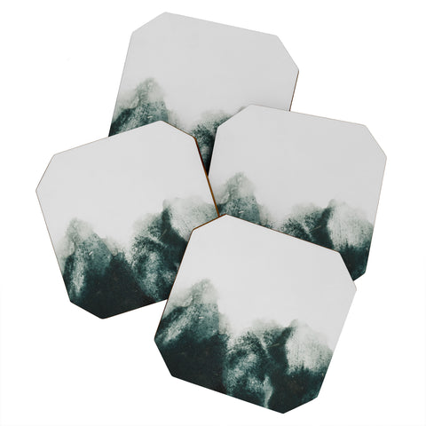 Iris Lehnhardt atmospheric mountains Coaster Set