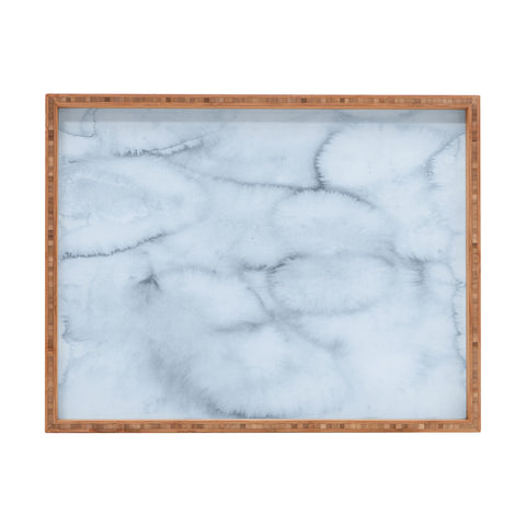 Iris Lehnhardt bluish grey Rectangular Tray