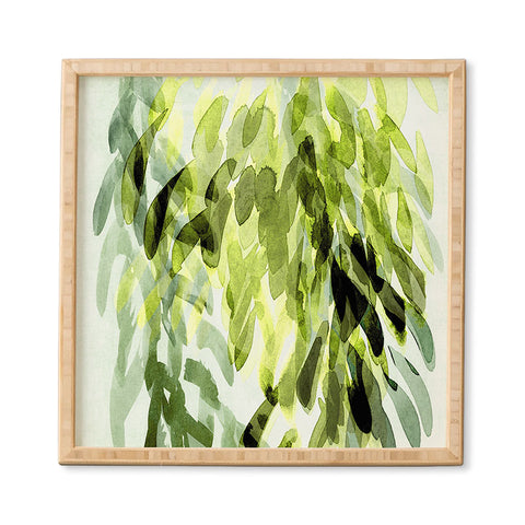 Iris Lehnhardt FP 3 green Framed Wall Art
