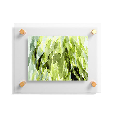 Iris Lehnhardt FP 3 green Floating Acrylic Print
