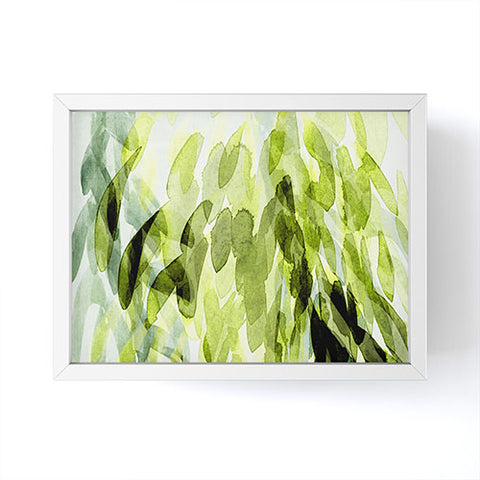 Iris Lehnhardt FP 3 green Framed Mini Art Print