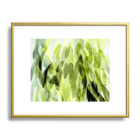 Iris Lehnhardt FP 3 green Metal Framed Art Print