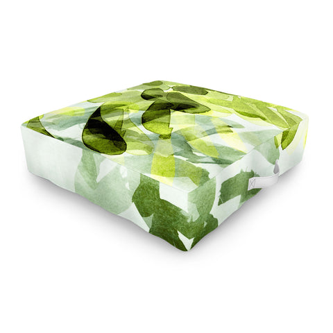 Iris Lehnhardt FP 3 green Outdoor Floor Cushion