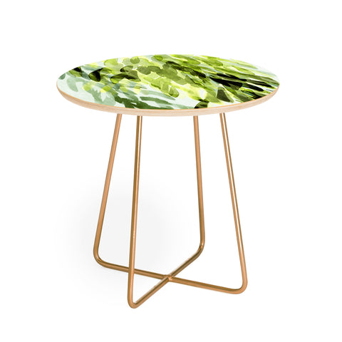 Iris Lehnhardt FP 3 green Round Side Table