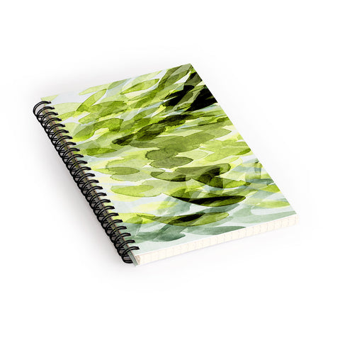 Iris Lehnhardt FP 3 green Spiral Notebook