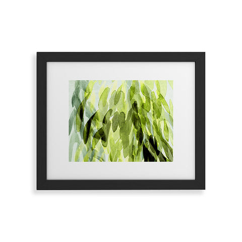 Iris Lehnhardt FP 3 green Framed Art Print