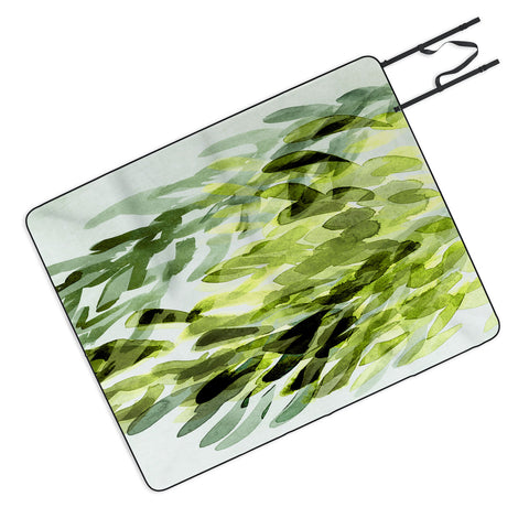 Iris Lehnhardt FP 3 green Picnic Blanket