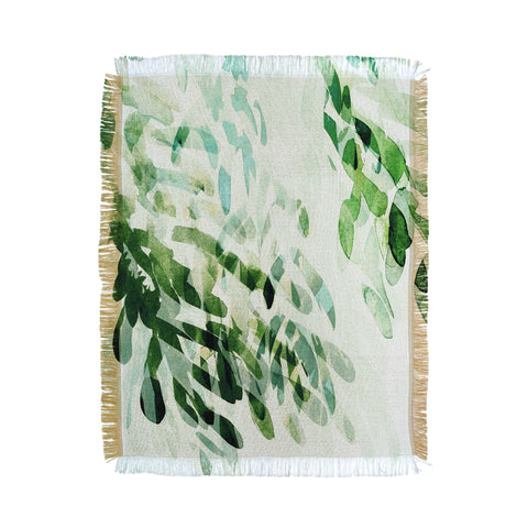 Iris Lehnhardt fresh summer rain Throw Blanket