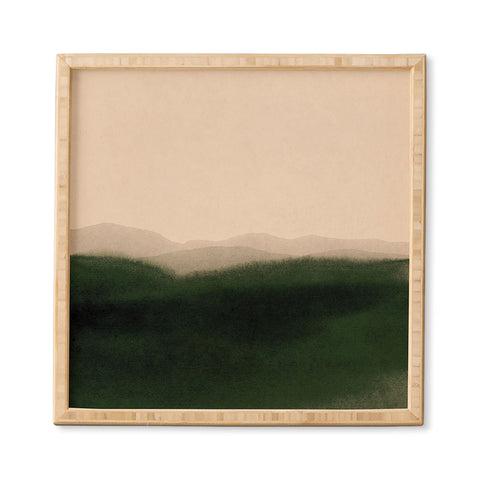 Iris Lehnhardt green hills Framed Wall Art havenly