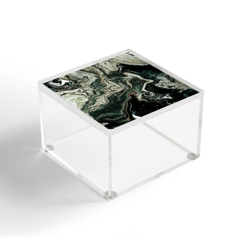 Iris Lehnhardt marble organic greens Acrylic Box