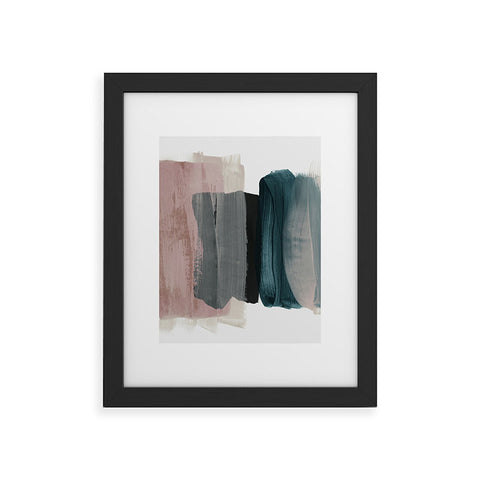Iris Lehnhardt minimalism 1 Framed Art Print