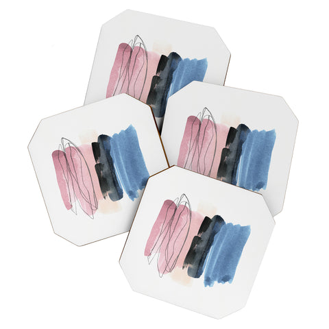 Iris Lehnhardt minimalism 6 Coaster Set