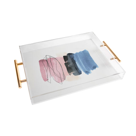 Iris Lehnhardt minimalism 6 Acrylic Tray