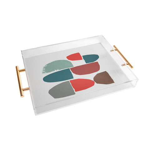 Iris Lehnhardt minimalist geometric Acrylic Tray