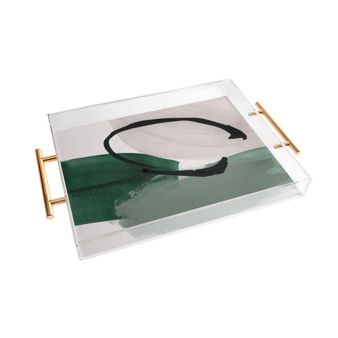 Iris Lehnhardt minimalist painting 01 Acrylic Tray