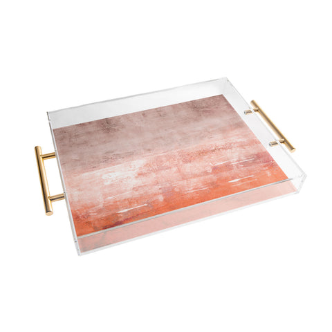 Iris Lehnhardt soft coral Acrylic Tray