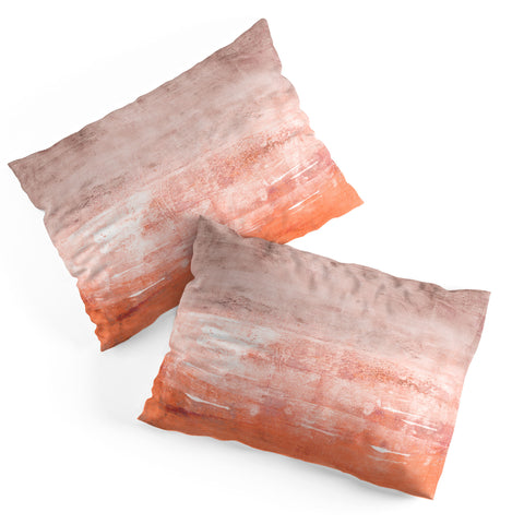 Iris Lehnhardt soft coral Pillow Shams