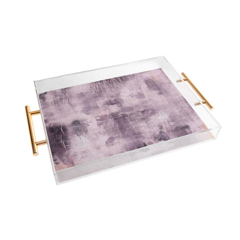 Iris Lehnhardt tex mix purple Acrylic Tray