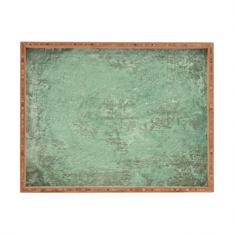 Iris Lehnhardt texture pistachio Rectangular Tray