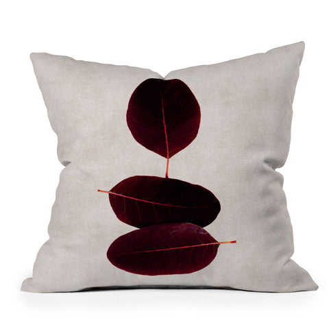 Iris Lehnhardt three of a kind 2 Outdoor Throw Pillow