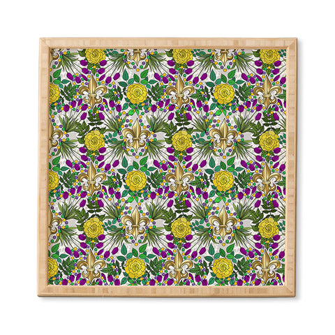 IrishVikingDesigns Mardi Gras I Framed Wall Art