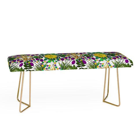 IrishVikingDesigns Mardi Gras I Bench
