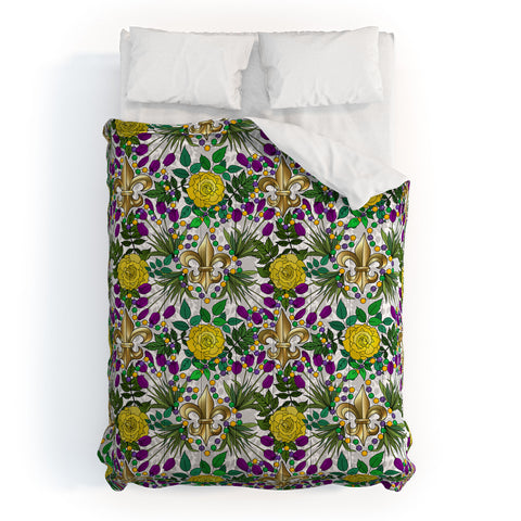 IrishVikingDesigns Mardi Gras I Comforter