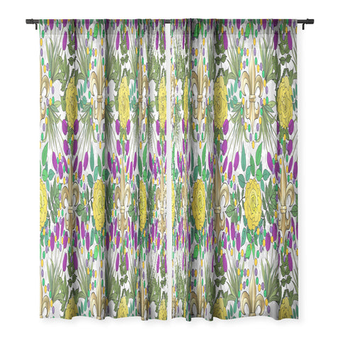IrishVikingDesigns Mardi Gras I Sheer Non Repeat