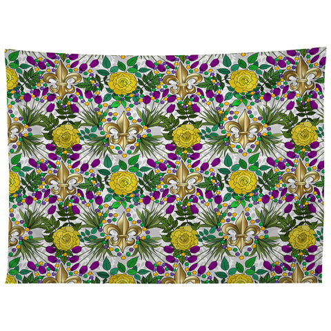 IrishVikingDesigns Mardi Gras I Tapestry