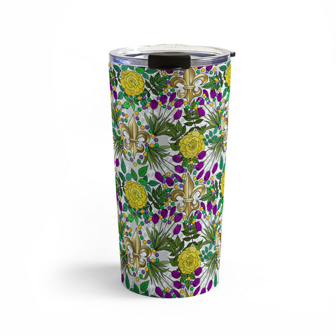 IrishVikingDesigns Mardi Gras I Travel Mug