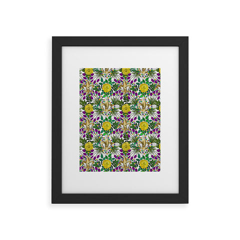 IrishVikingDesigns Mardi Gras I Framed Art Print