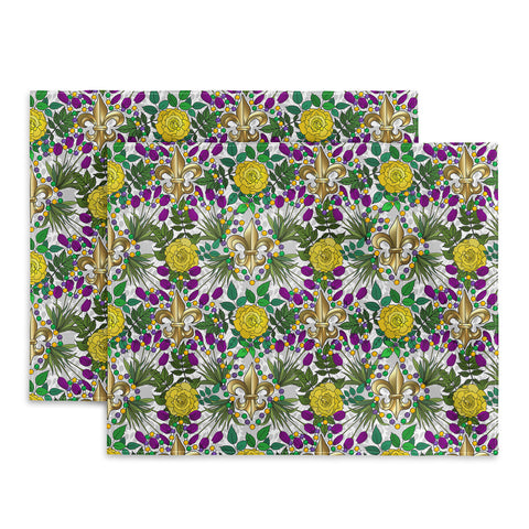 IrishVikingDesigns Mardi Gras I Placemat