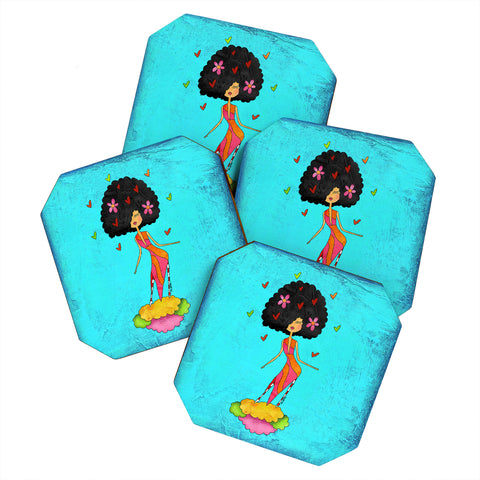 Isa Zapata Boogie Coaster Set