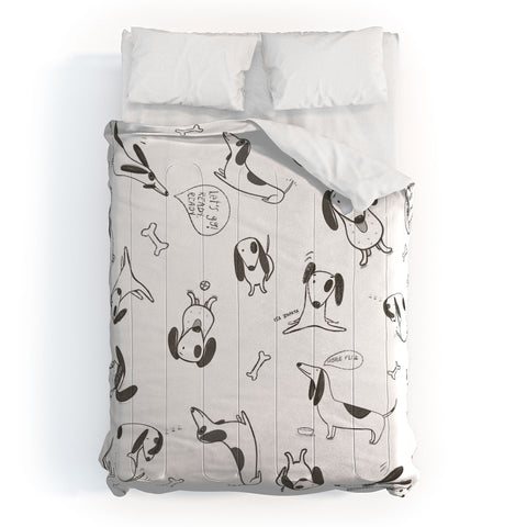 Isa Zapata Doxie Comforter
